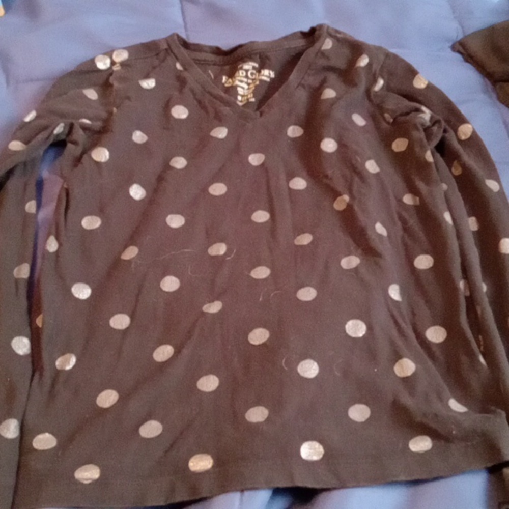 Black  polka-dot